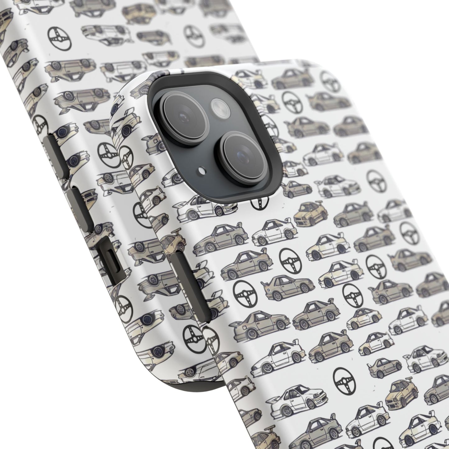 JDM Car pattern - Impact-Resistant Cases