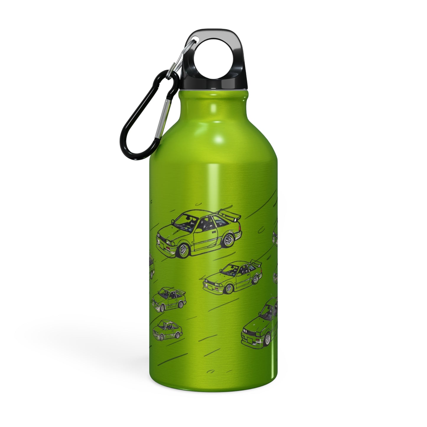 Sports Bottle - Vintage Oregon Old Race Car Design