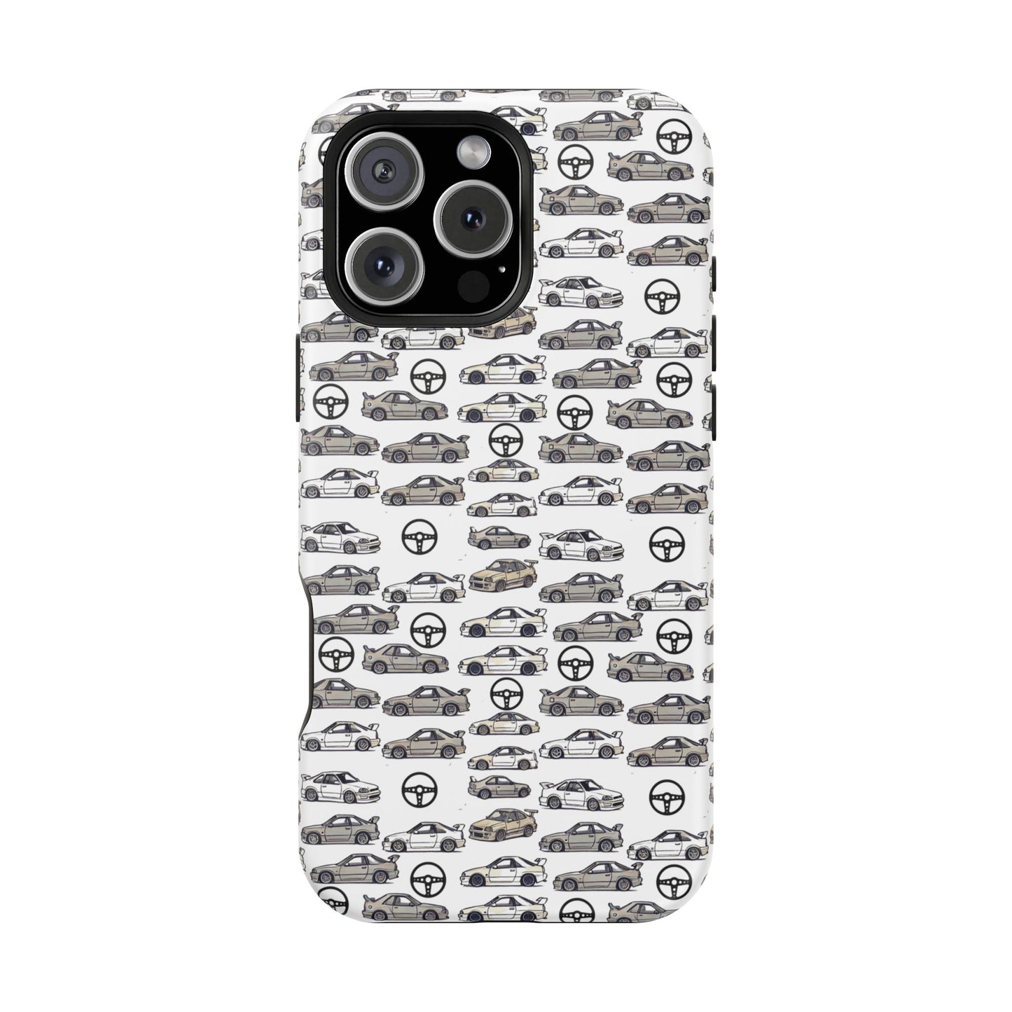 JDM Car pattern - Impact-Resistant Cases