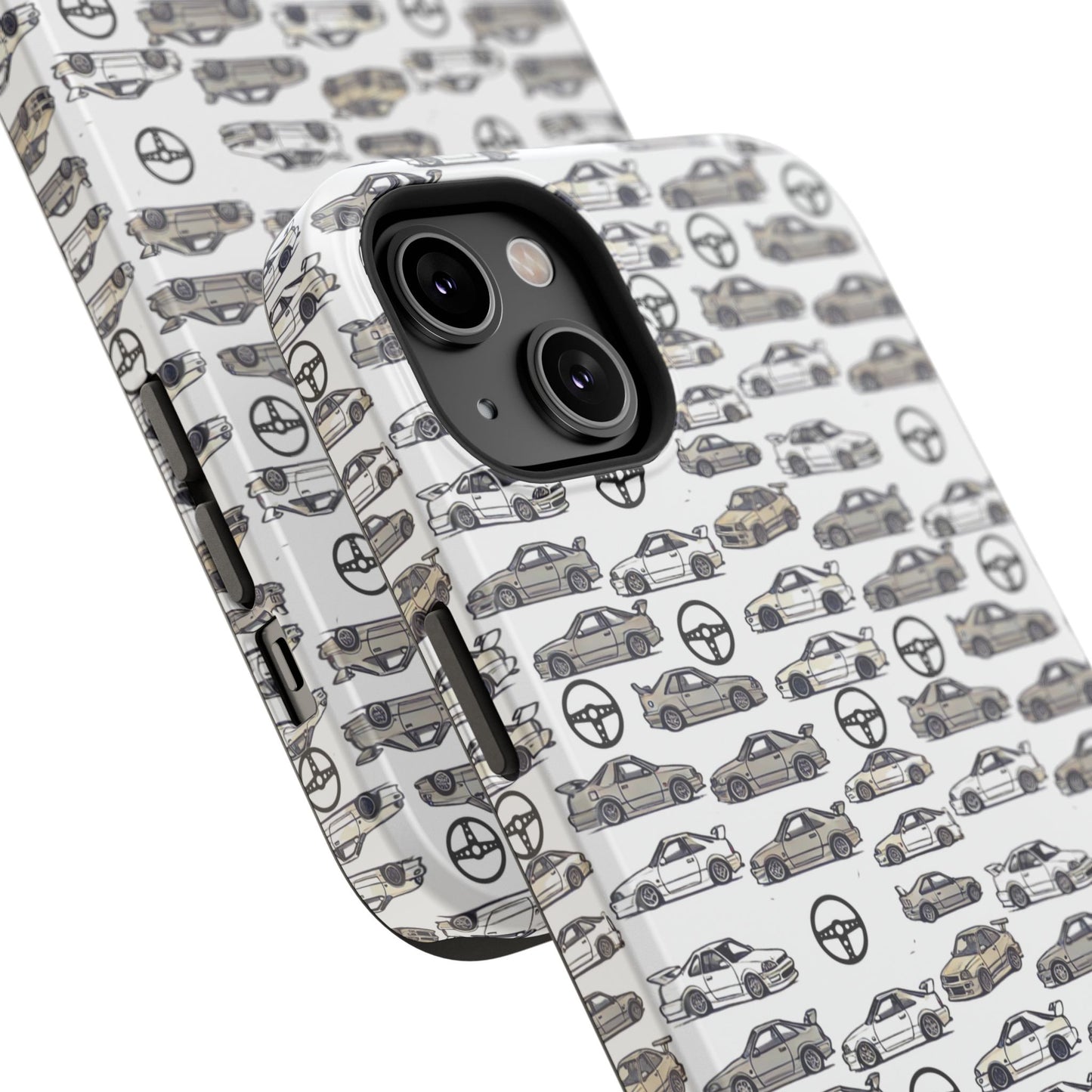 JDM Car pattern - Impact-Resistant Cases