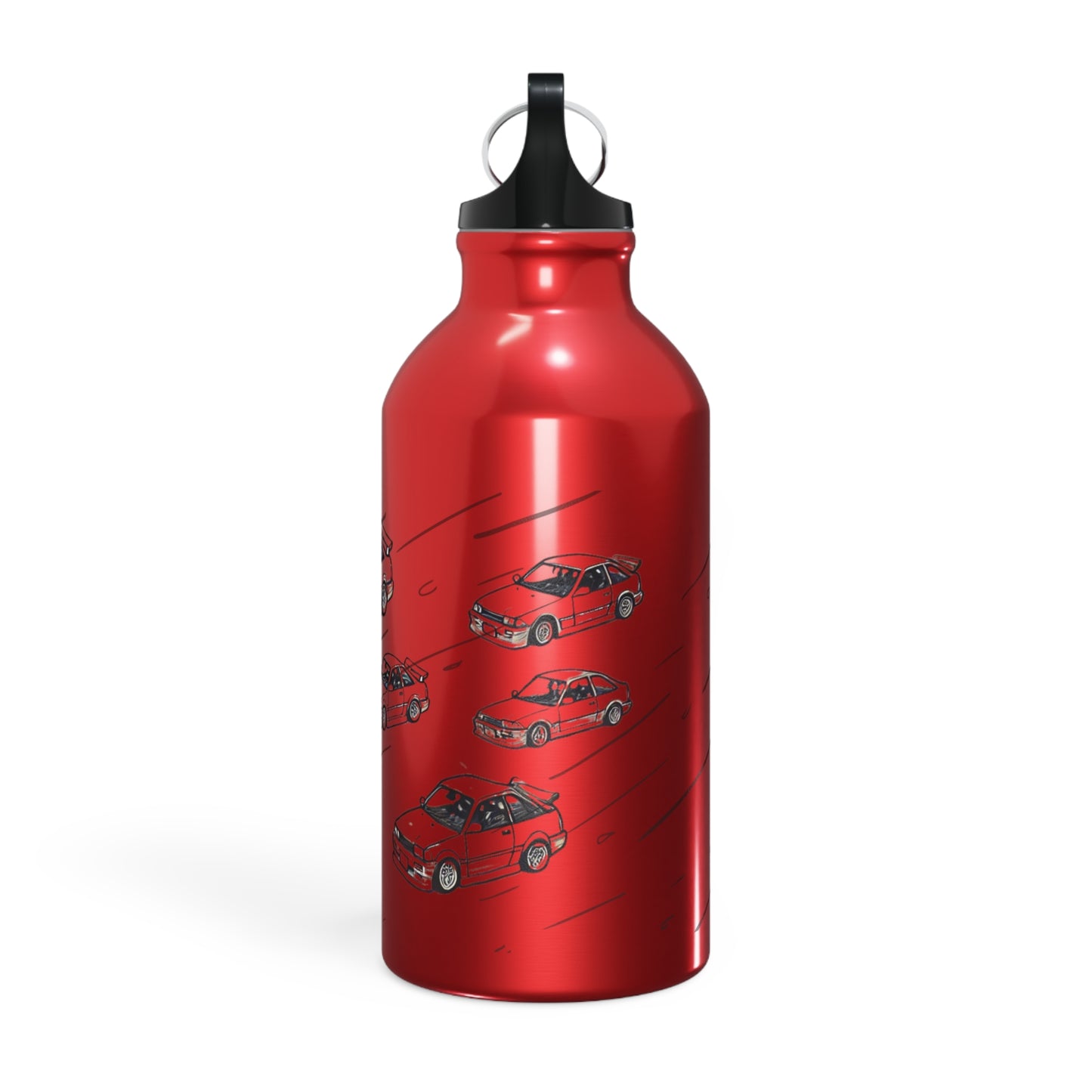 Sports Bottle - Vintage Oregon Old Race Car Design