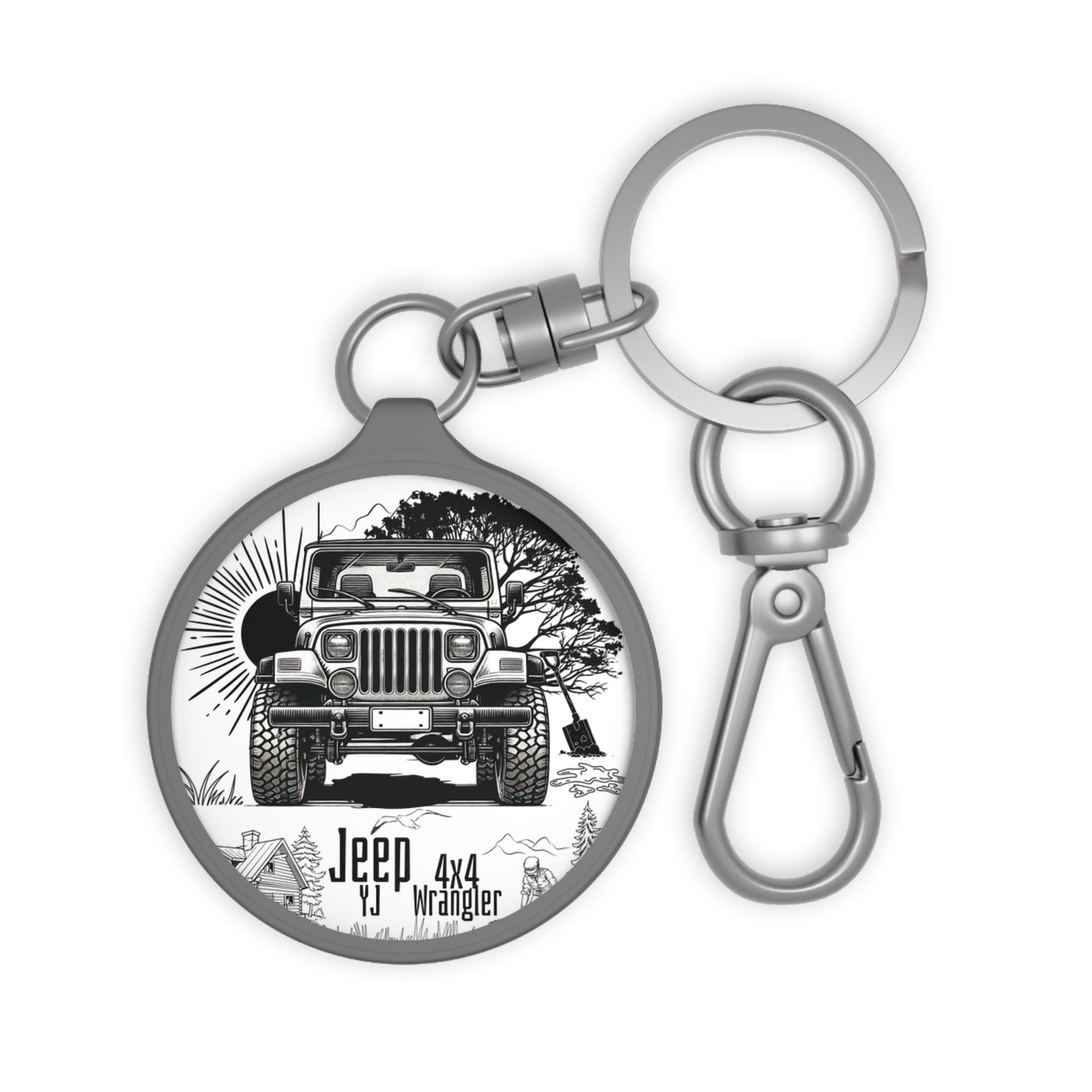 Jeep YJ - Keyring Tag