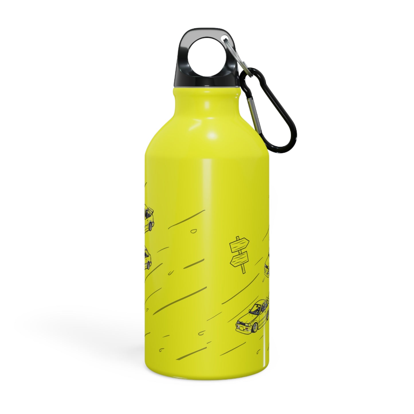 Sports Bottle - Vintage Oregon Old Race Car Design