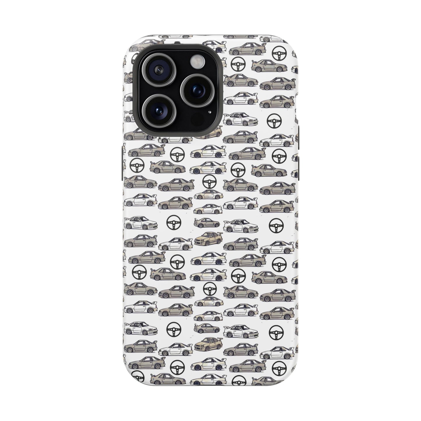 JDM Car pattern - Impact-Resistant Cases