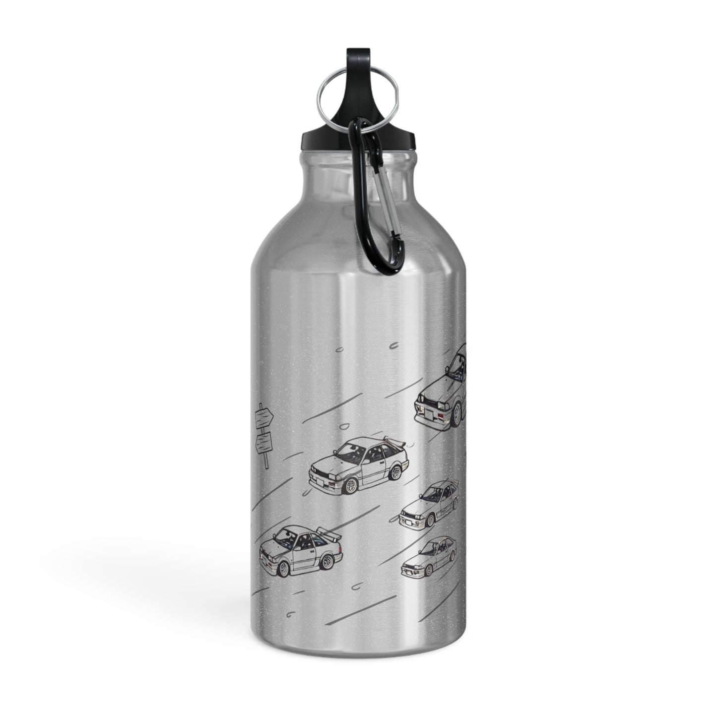 Sports Bottle - Vintage Oregon Old Race Car Design