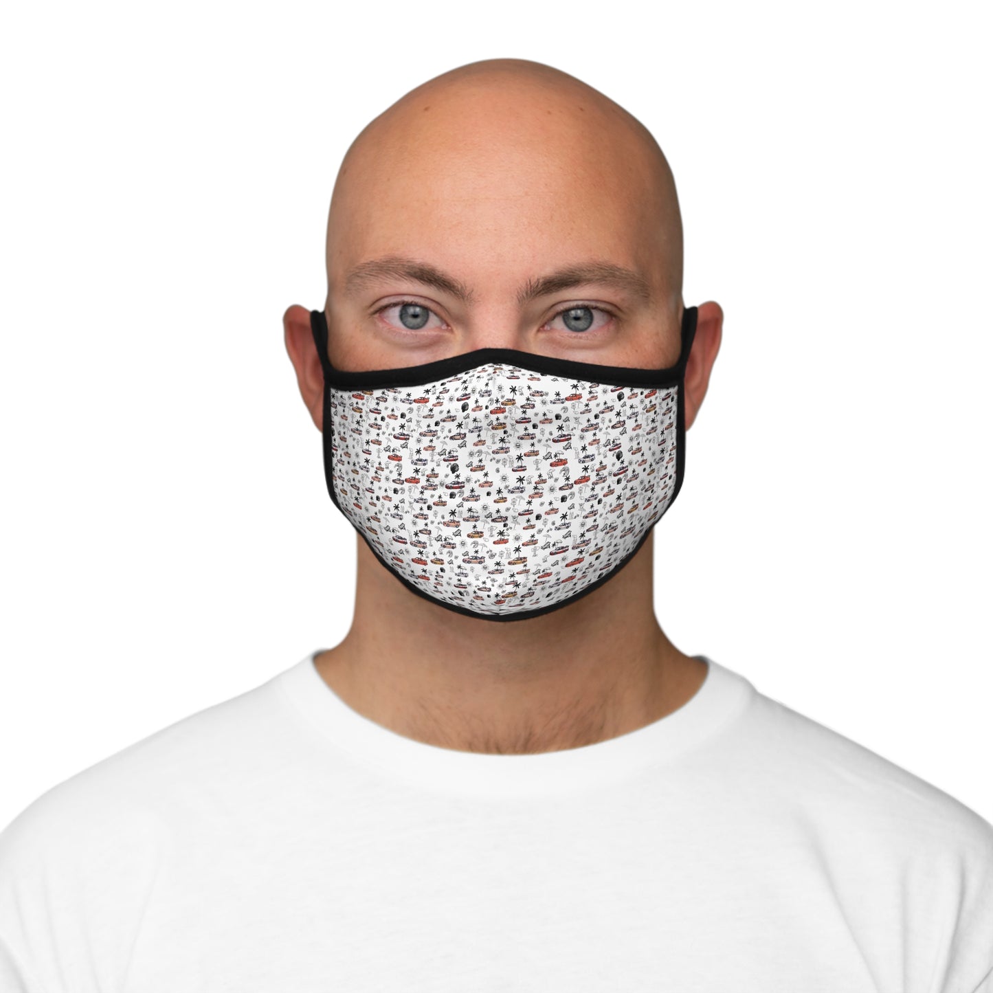 Fitted Polyester Face Mask