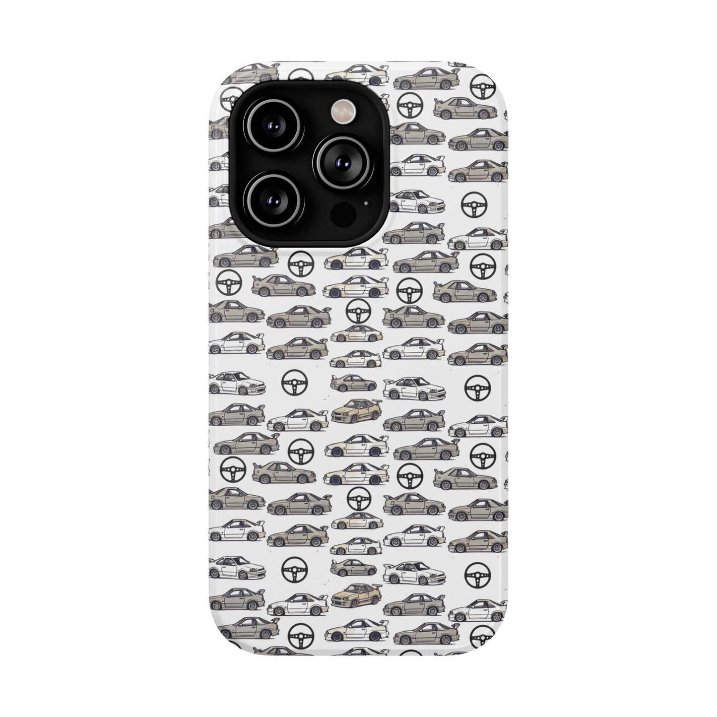 JDM Car pattern - Impact-Resistant Cases