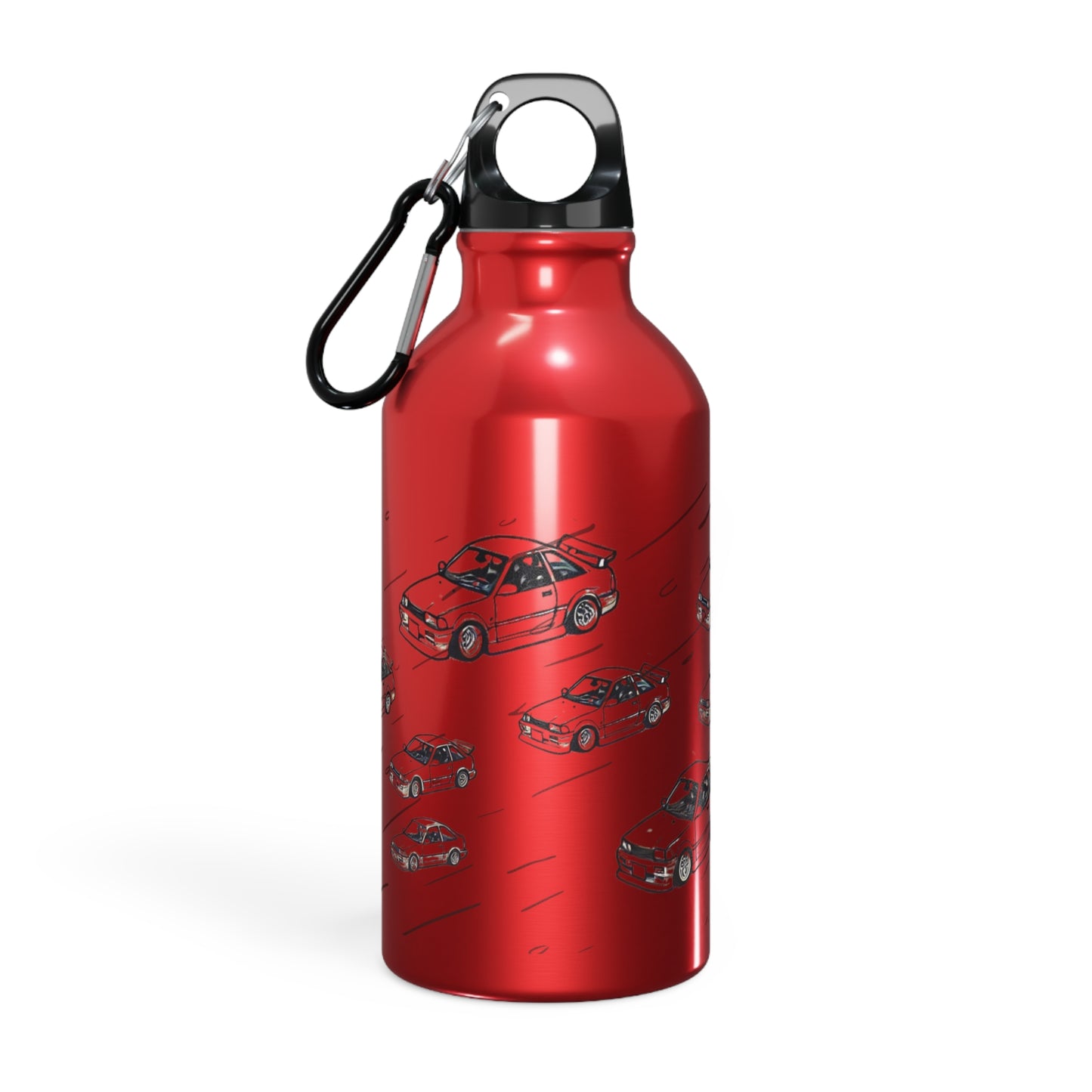 Sports Bottle - Vintage Oregon Old Race Car Design