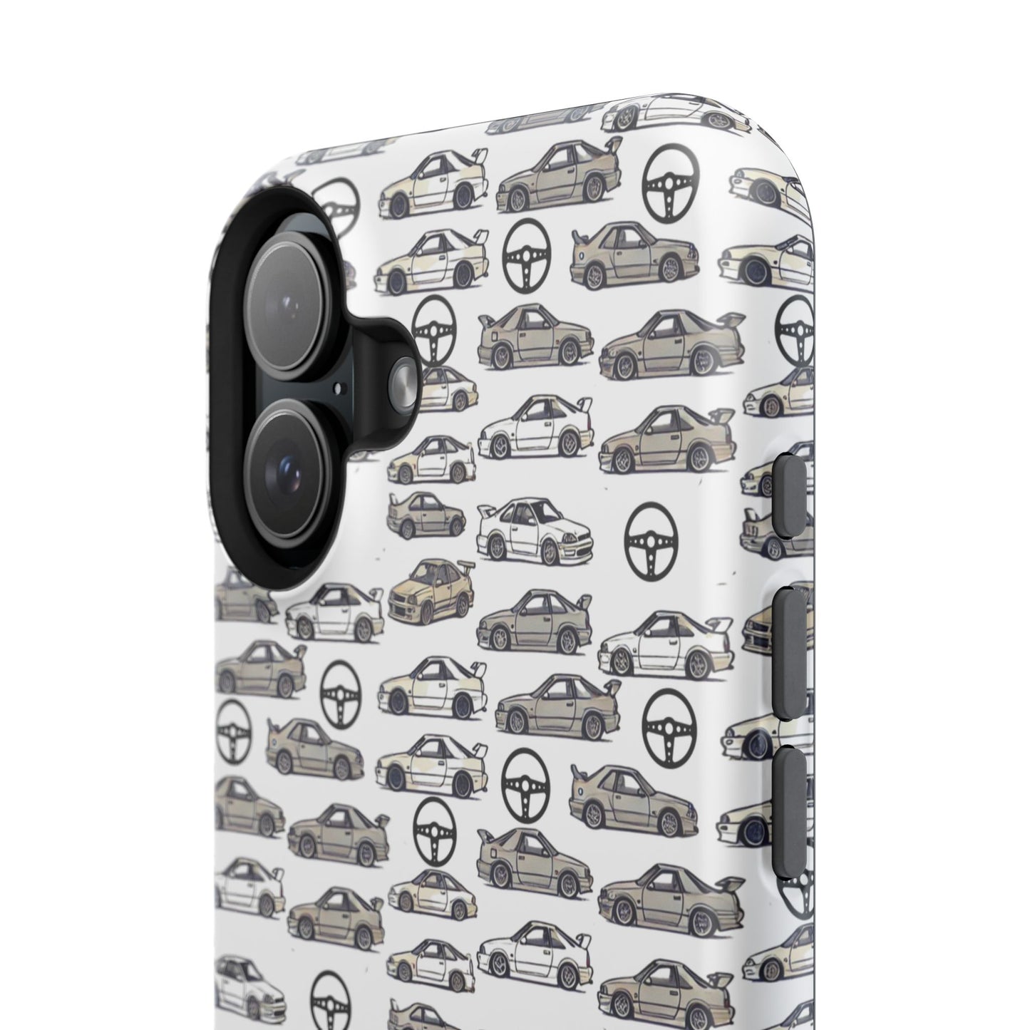 JDM Car pattern - Impact-Resistant Cases