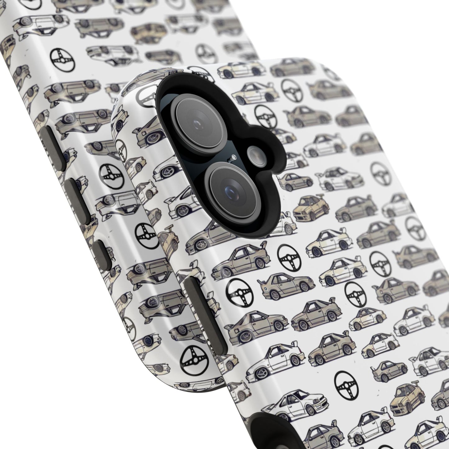 JDM Car pattern - Impact-Resistant Cases