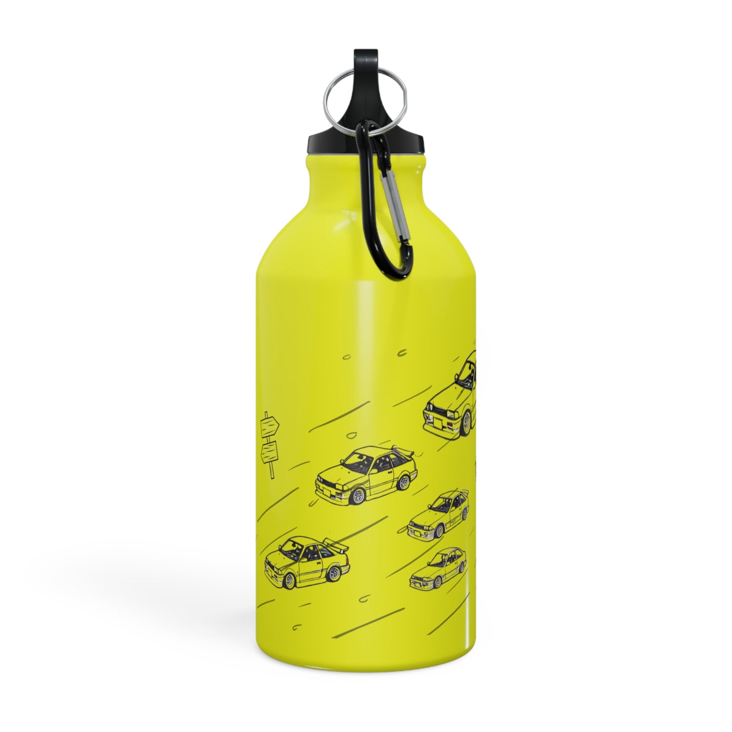 Sports Bottle - Vintage Oregon Old Race Car Design