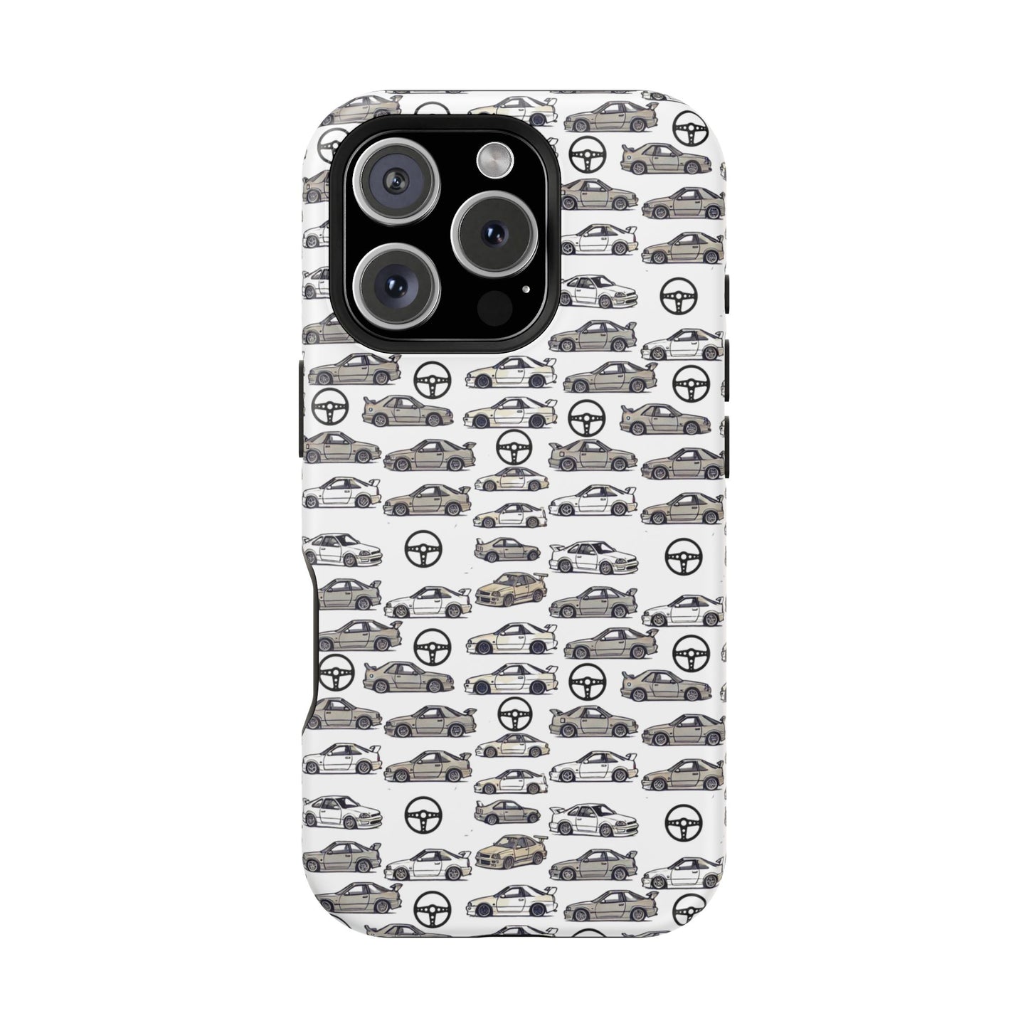 JDM Car pattern - Impact-Resistant Cases