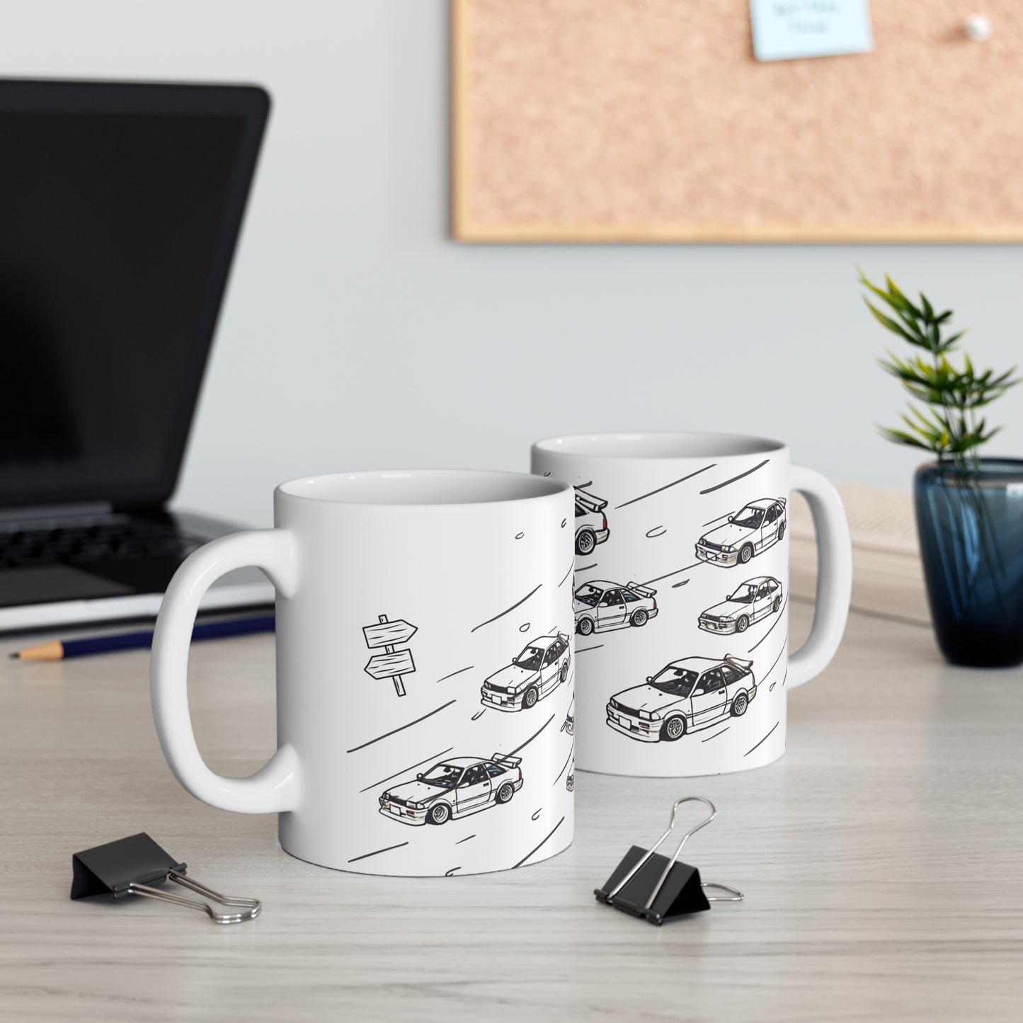 Mug - Simple Car Design Coffee Cup 11oz/15oz