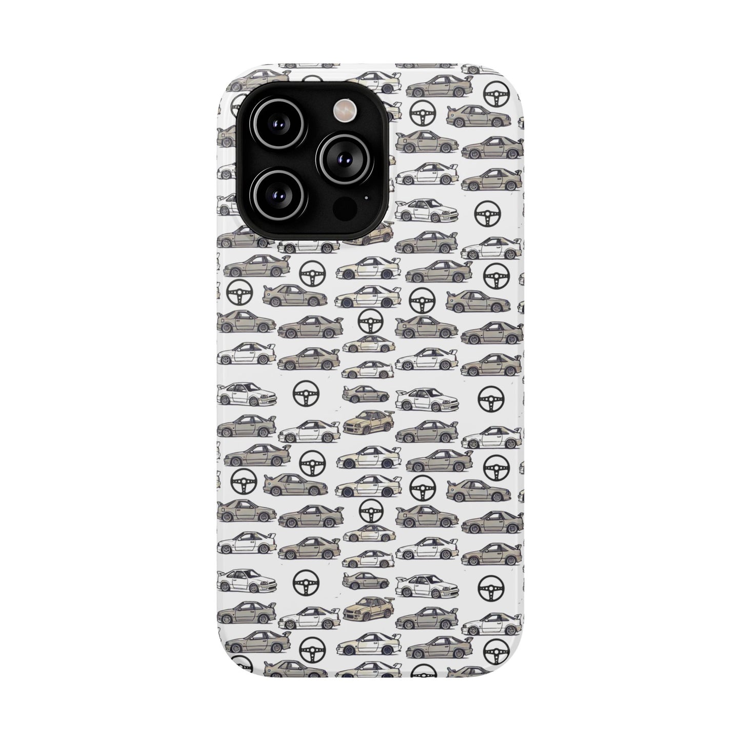 JDM Car pattern - Impact-Resistant Cases