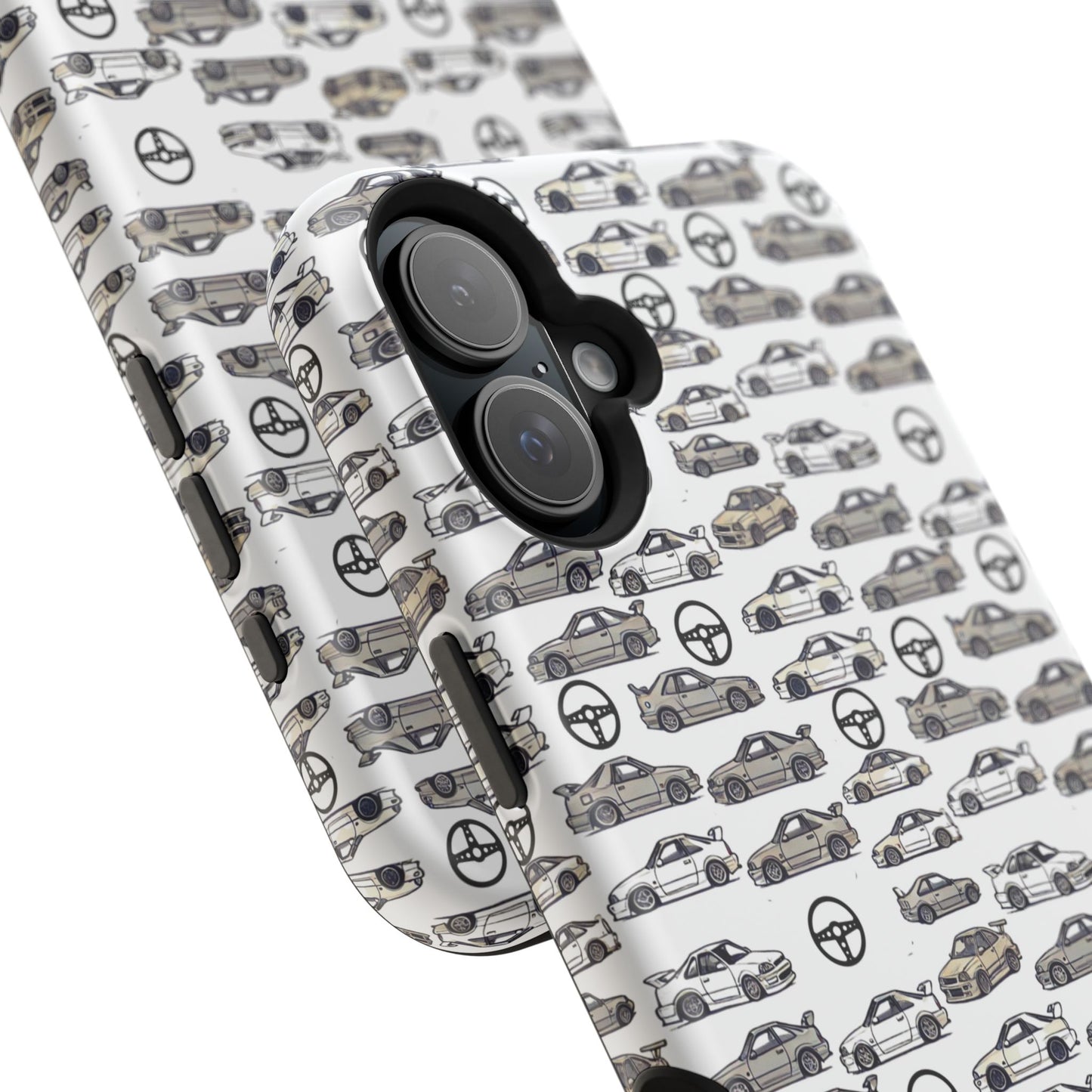 JDM Car pattern - Impact-Resistant Cases