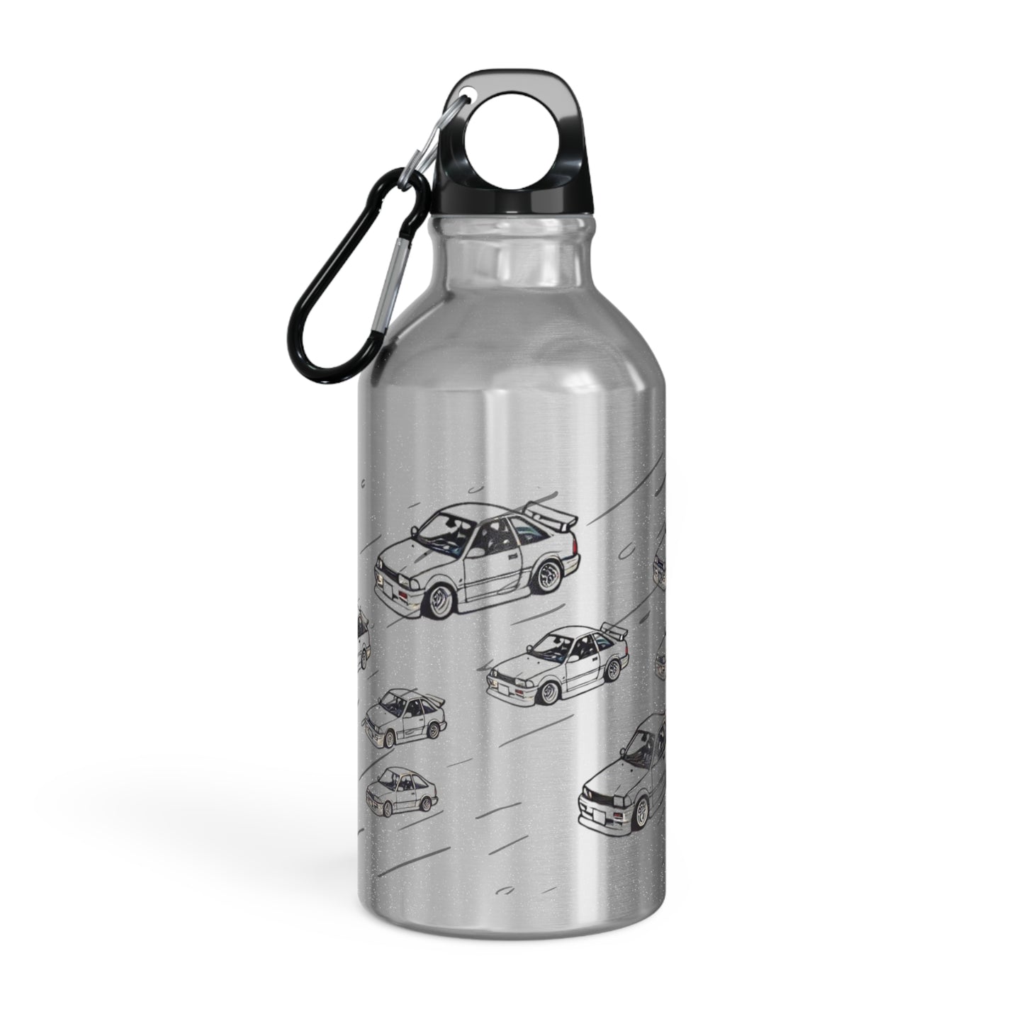 Sports Bottle - Vintage Oregon Old Race Car Design