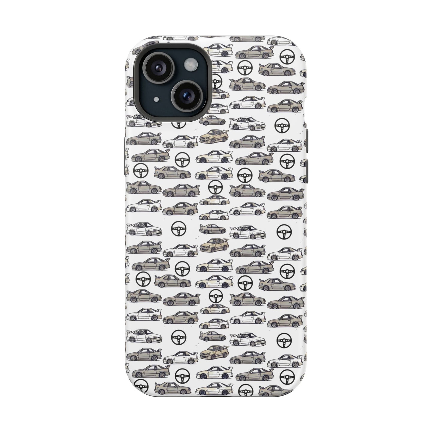 JDM Car pattern - Impact-Resistant Cases