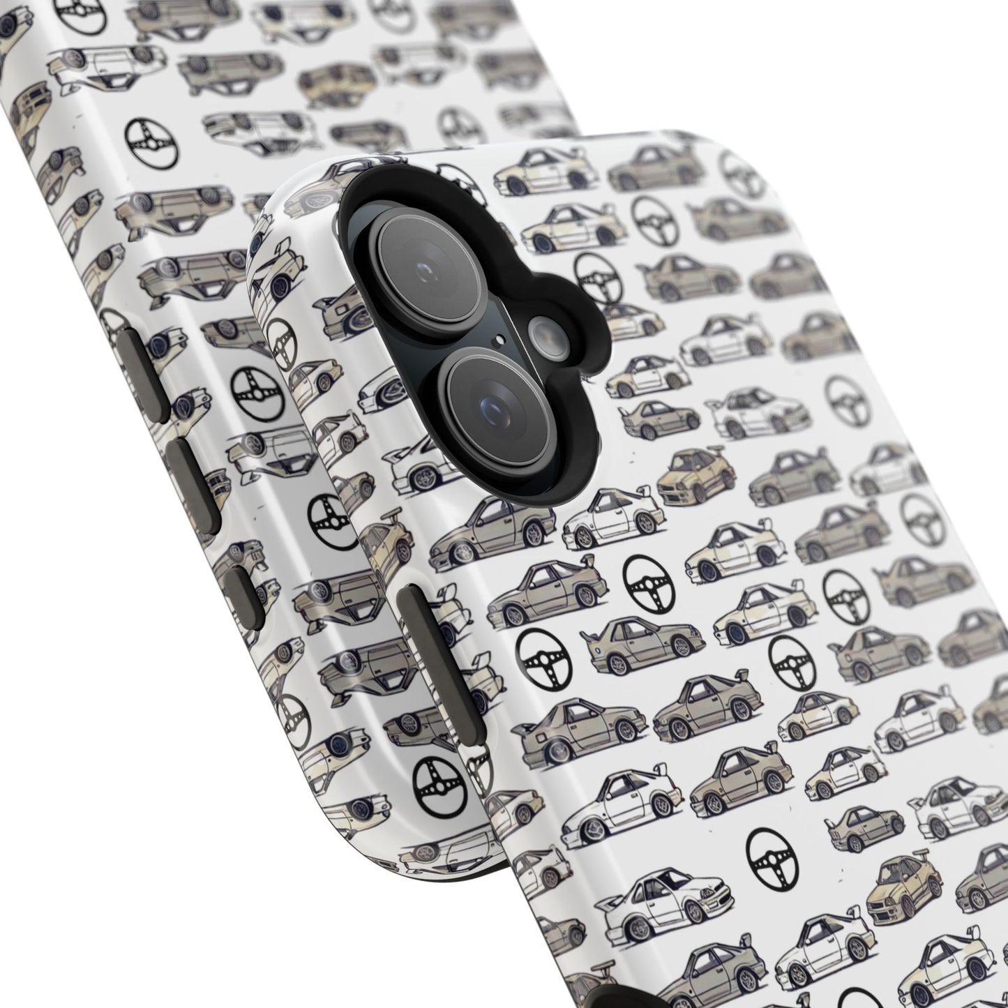 JDM Car pattern - Impact-Resistant Cases