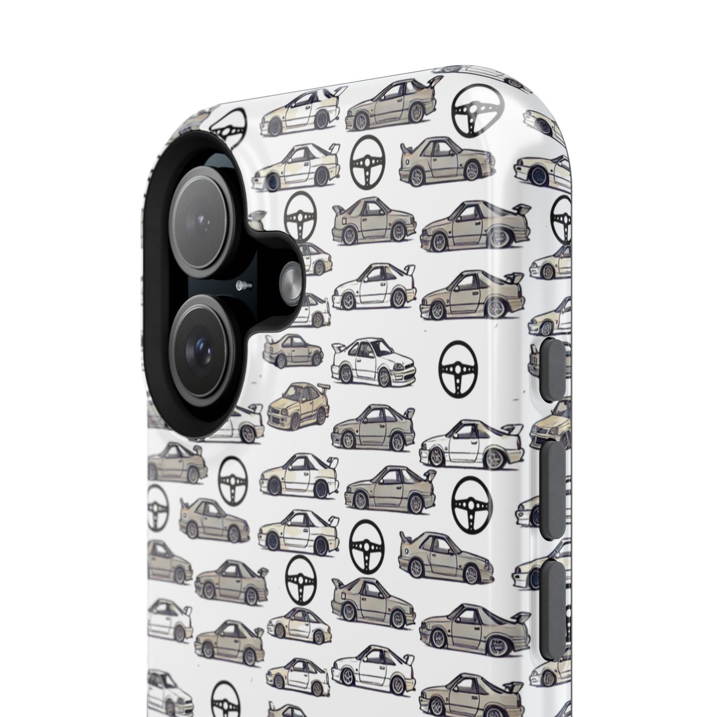 JDM Car pattern - Impact-Resistant Cases