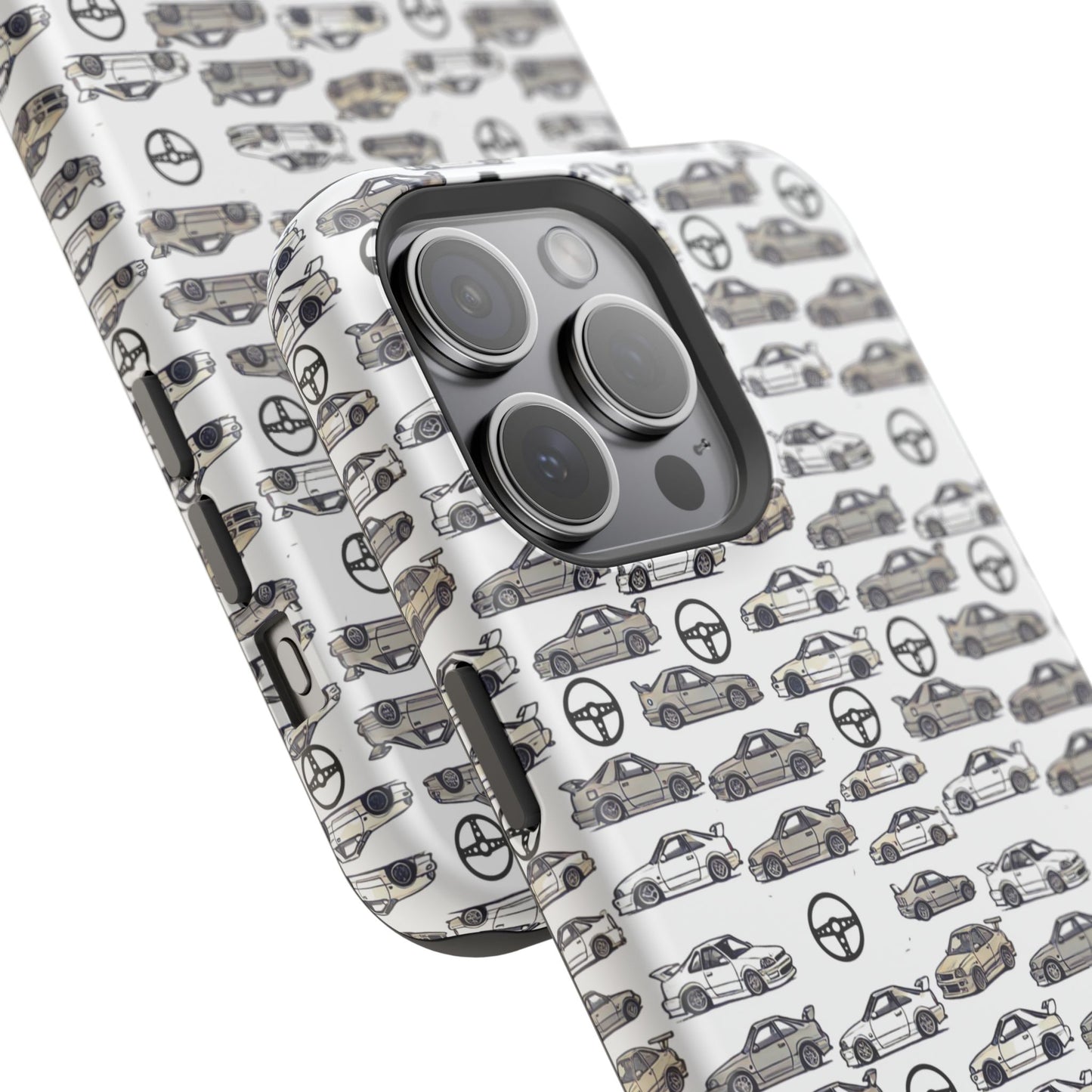 JDM Car pattern - Impact-Resistant Cases