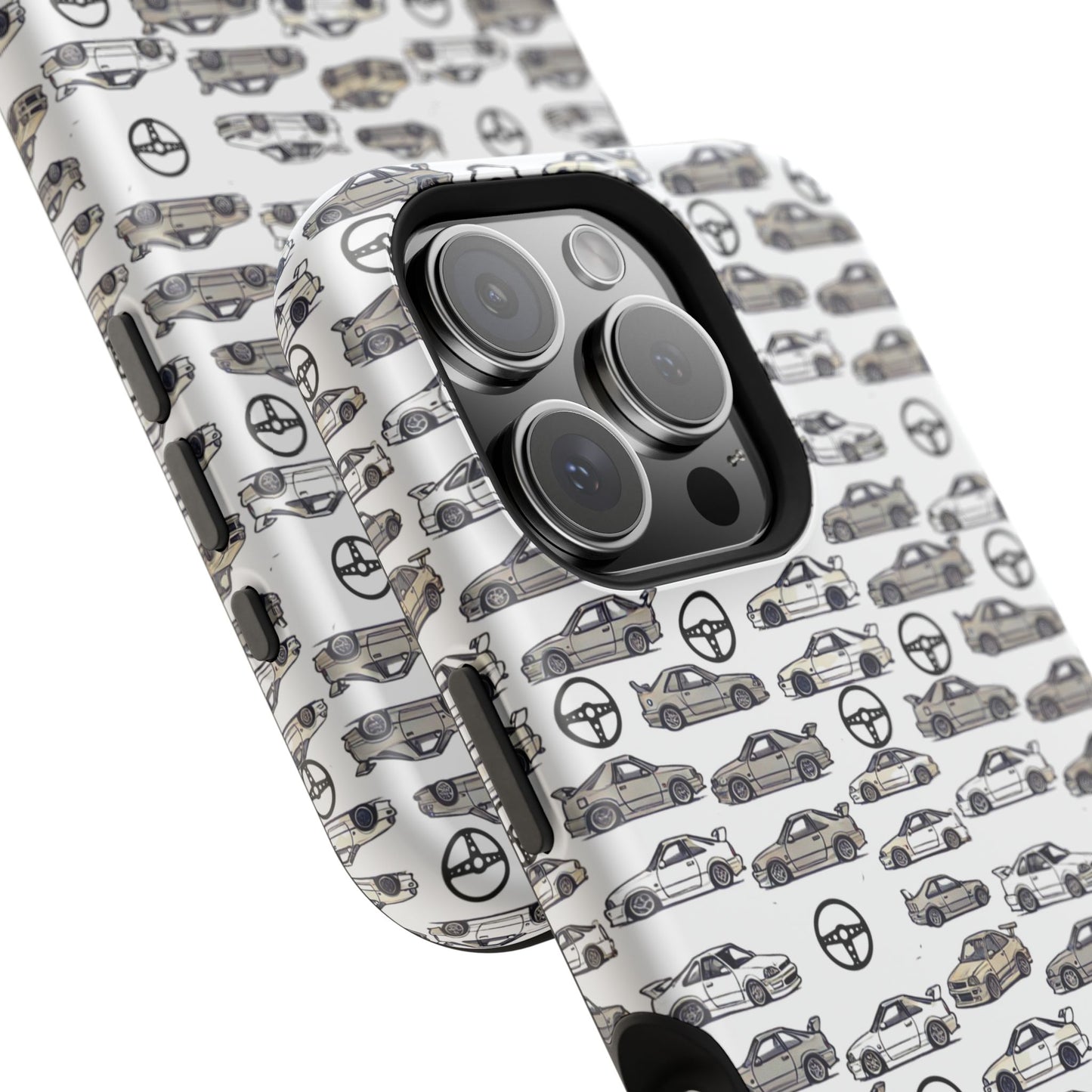 JDM Car pattern - Impact-Resistant Cases