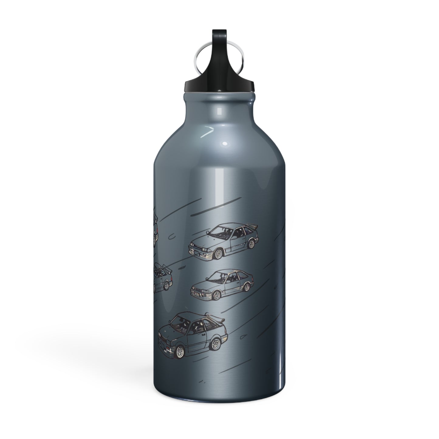 Sports Bottle - Vintage Oregon Old Race Car Design