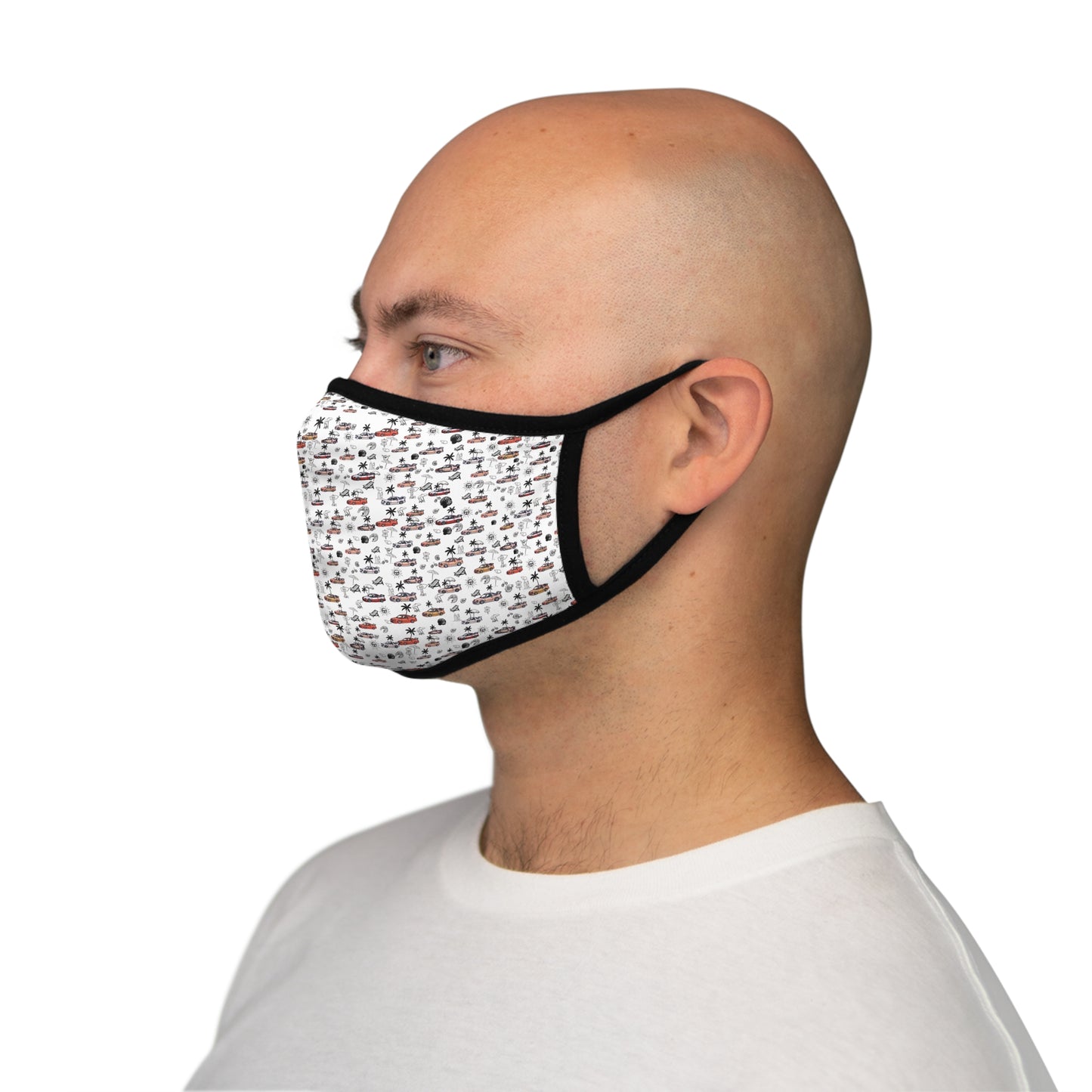 Fitted Polyester Face Mask