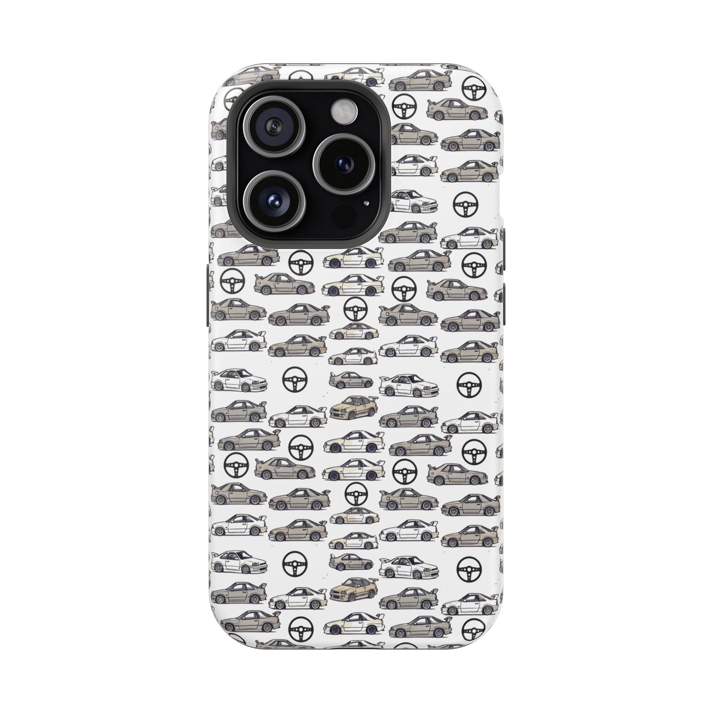 JDM Car pattern - Impact-Resistant Cases