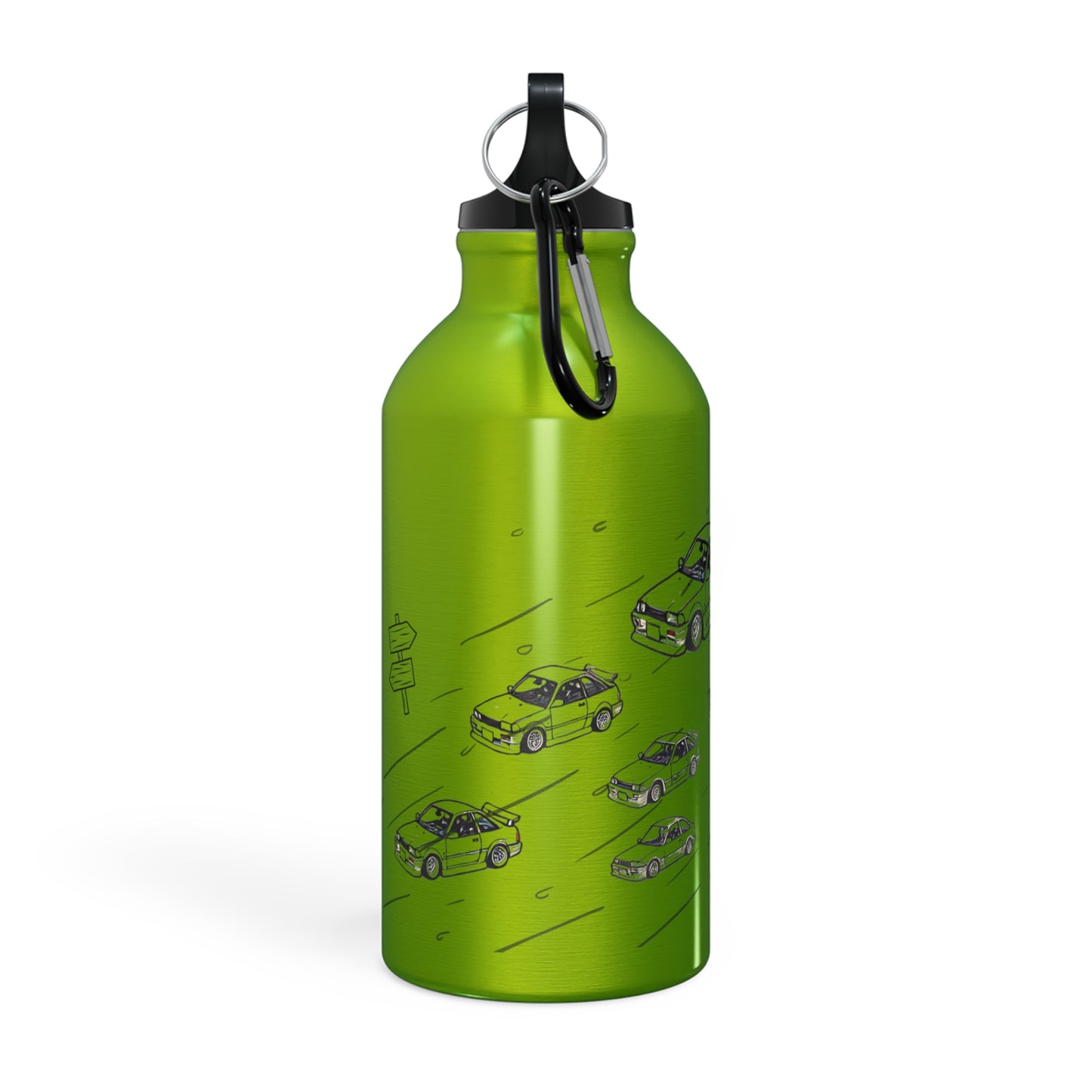 Sports Bottle - Vintage Oregon Old Race Car Design