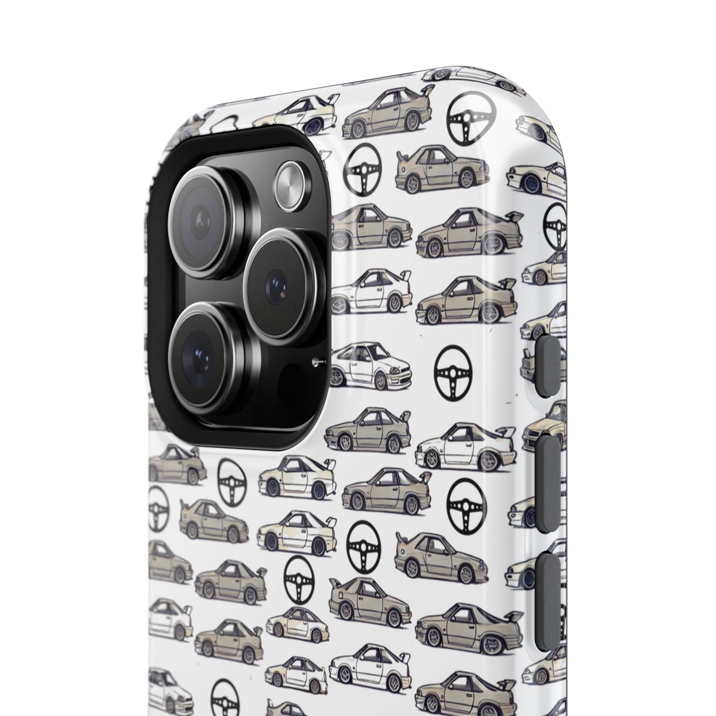 JDM Car pattern - Impact-Resistant Cases