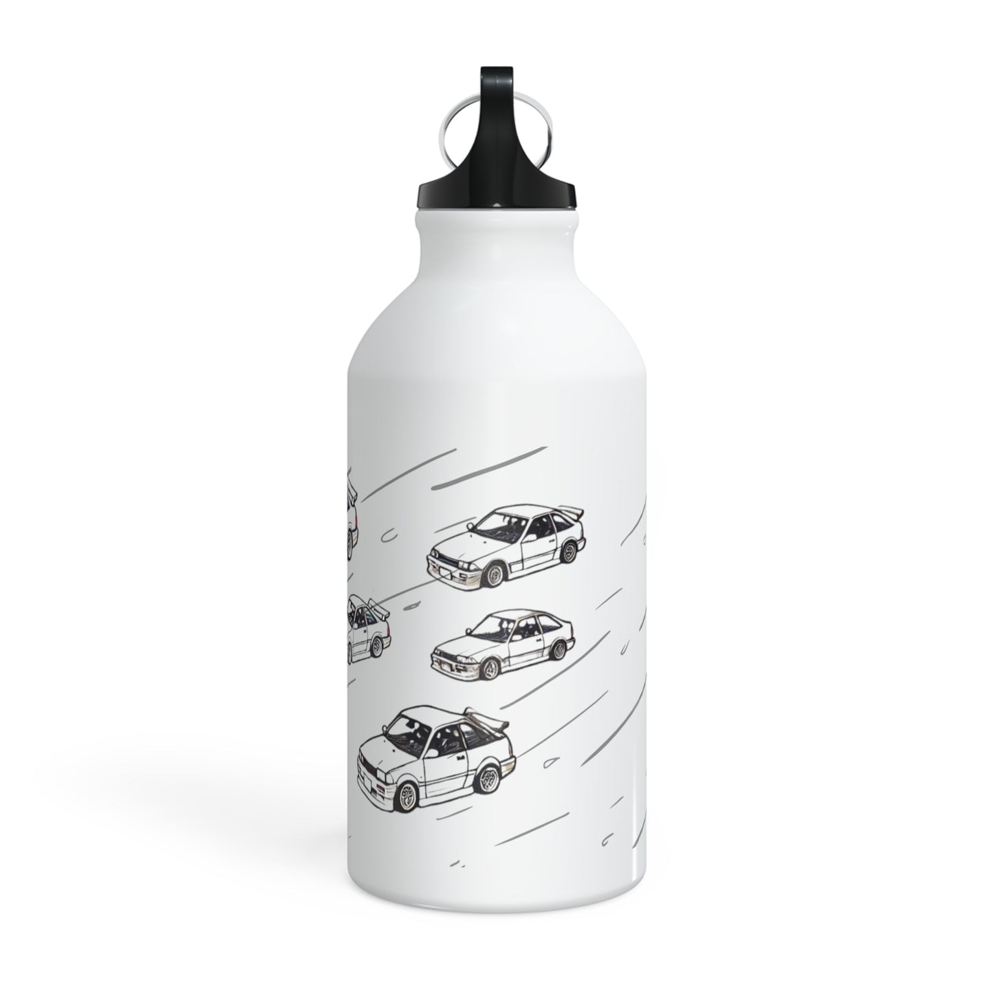 Sports Bottle - Vintage Oregon Old Race Car Design