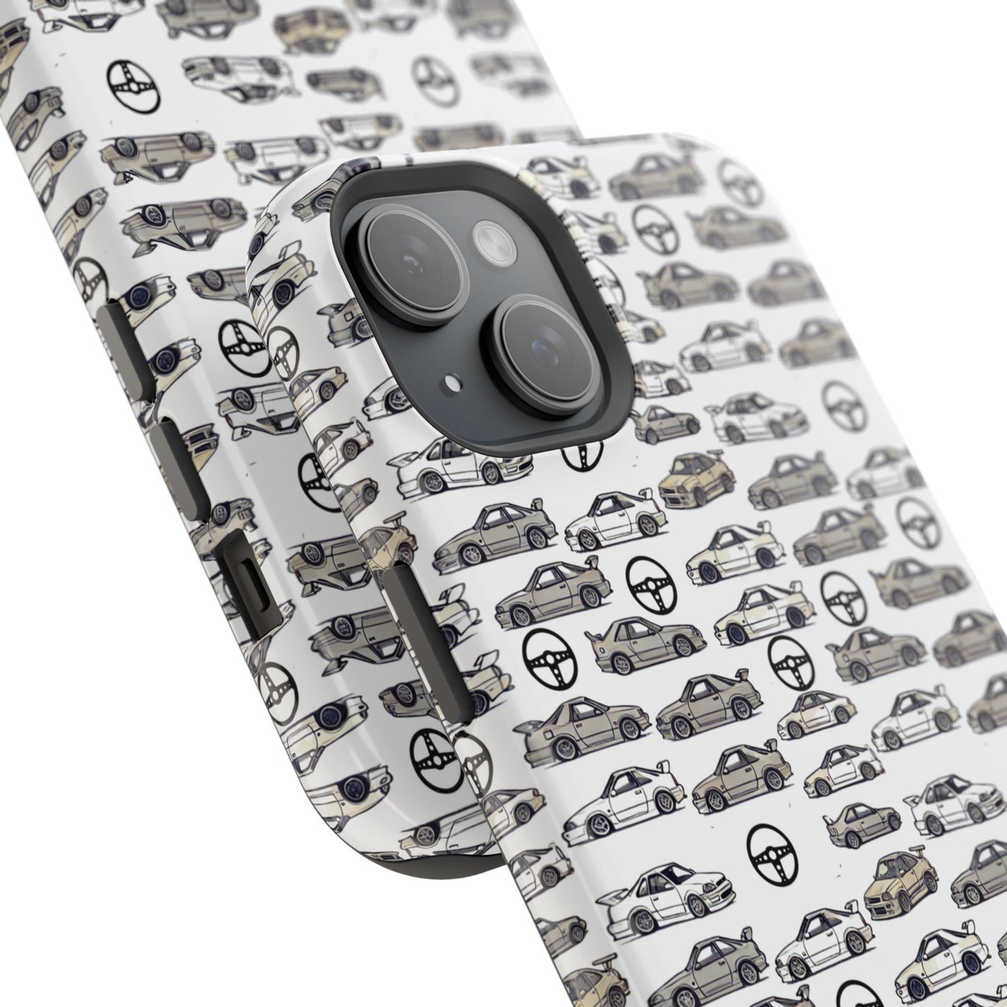 JDM Car pattern - Impact-Resistant Cases