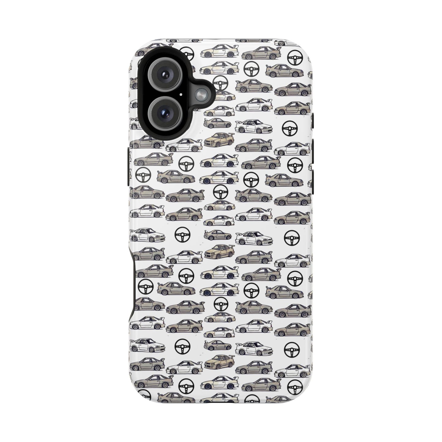 JDM Car pattern - Impact-Resistant Cases