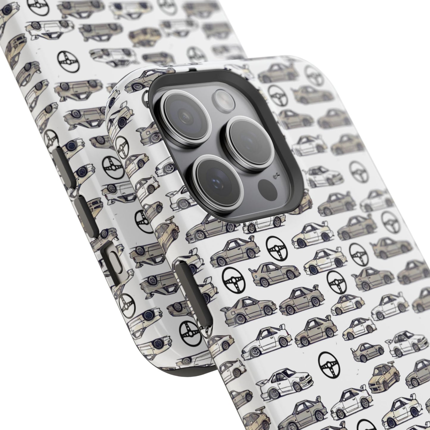 JDM Car pattern - Impact-Resistant Cases