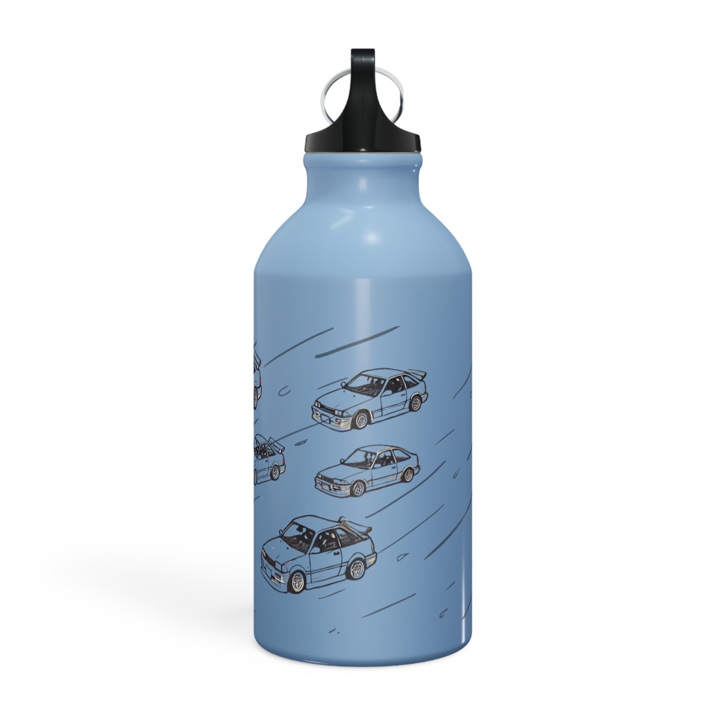 Sports Bottle - Vintage Oregon Old Race Car Design