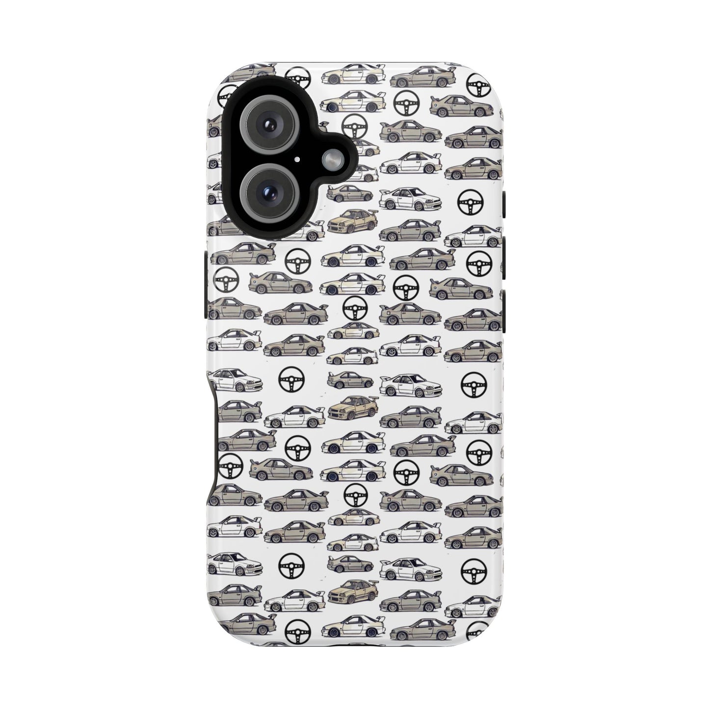 JDM Car pattern - Impact-Resistant Cases