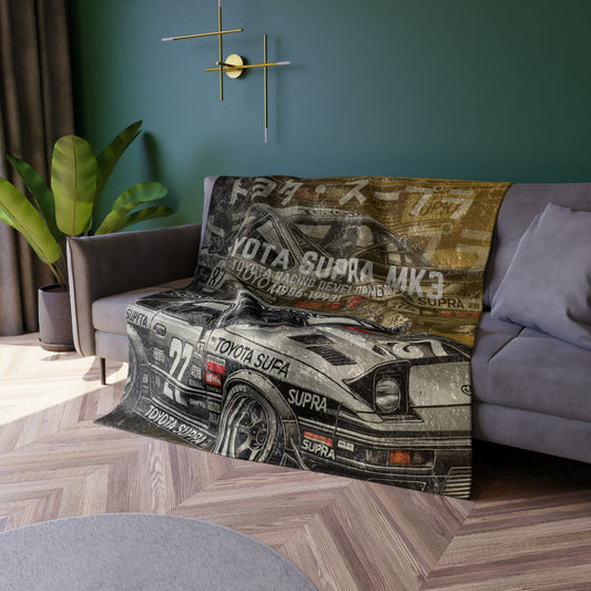 Blanket - Racing Toyota Supra Vintage Design