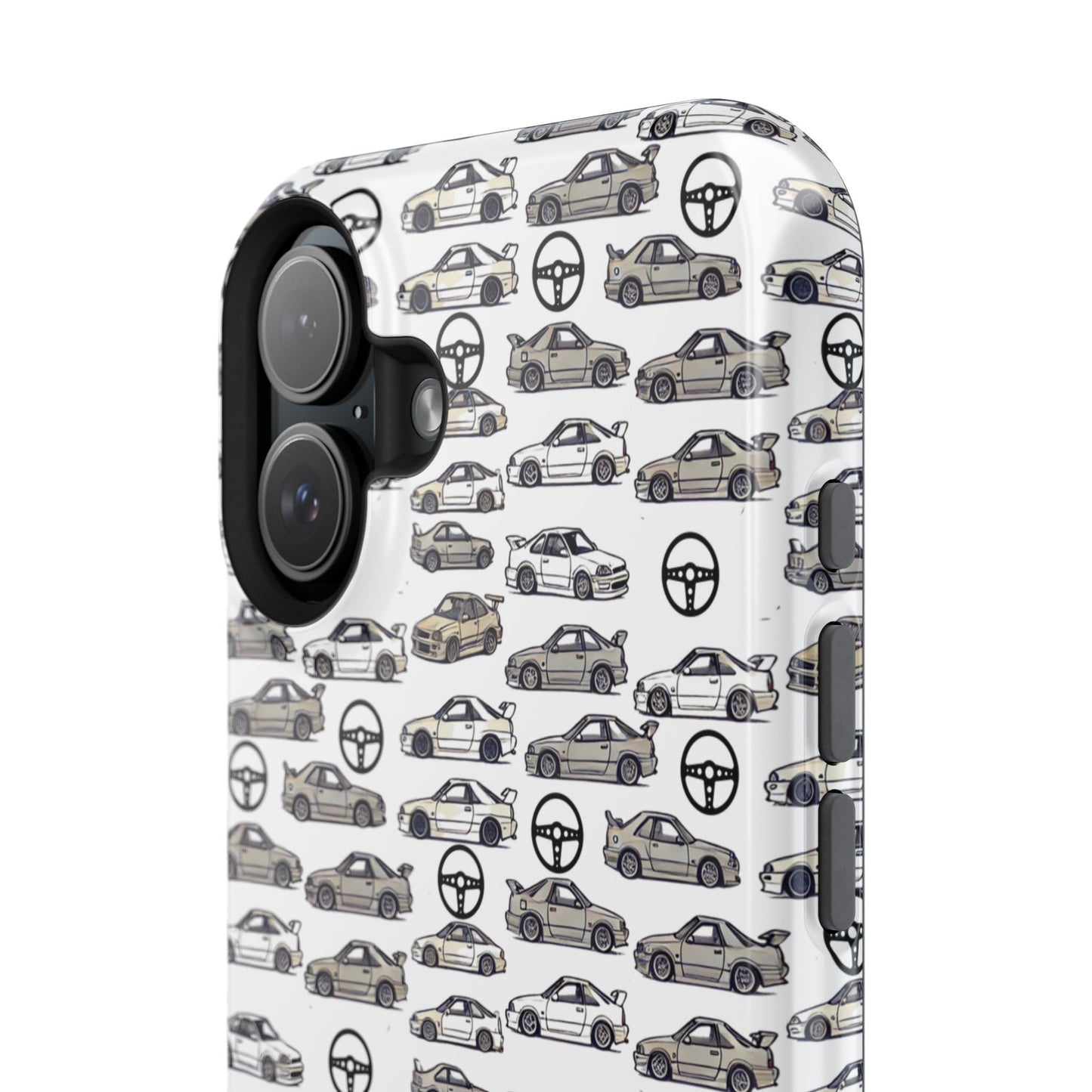 JDM Car pattern - Impact-Resistant Cases