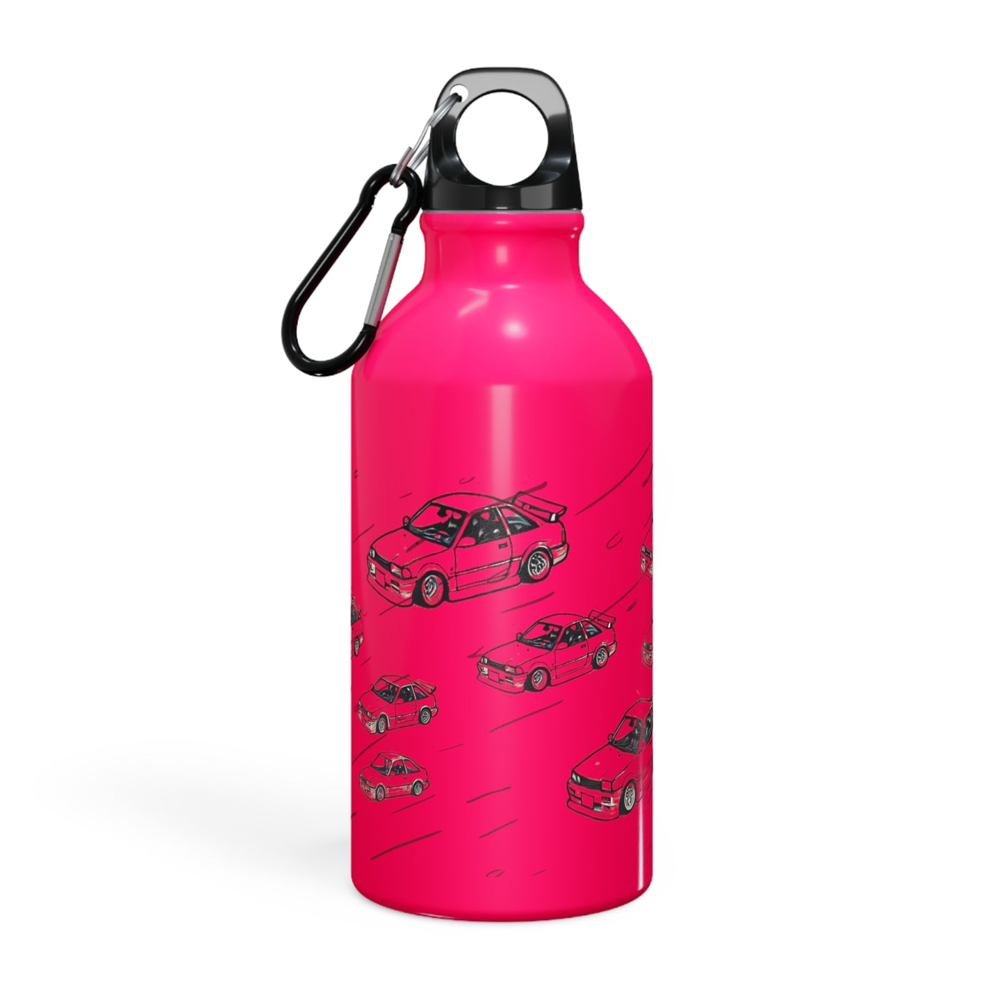 Sports Bottle - Vintage Oregon Old Race Car Design