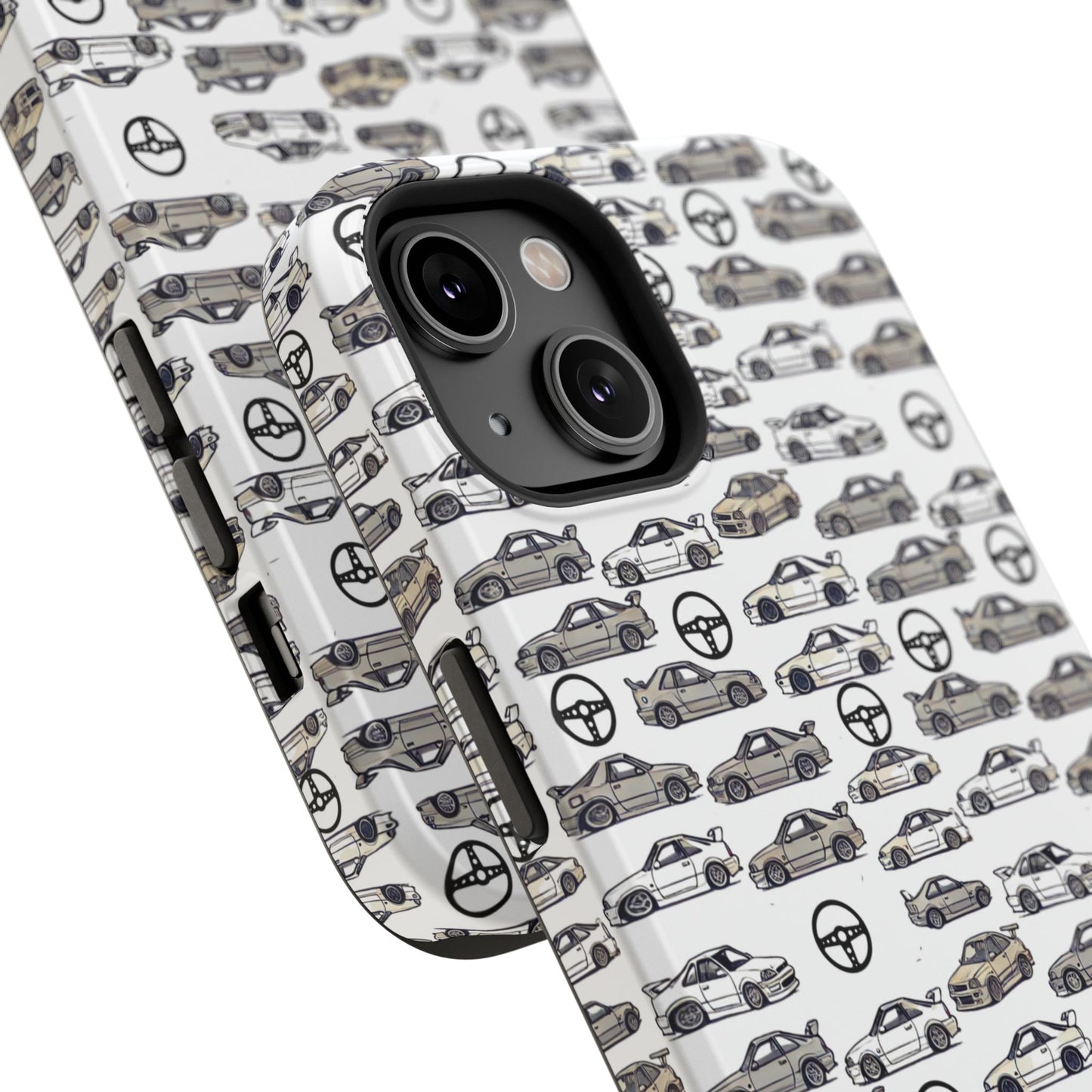 JDM Car pattern - Impact-Resistant Cases