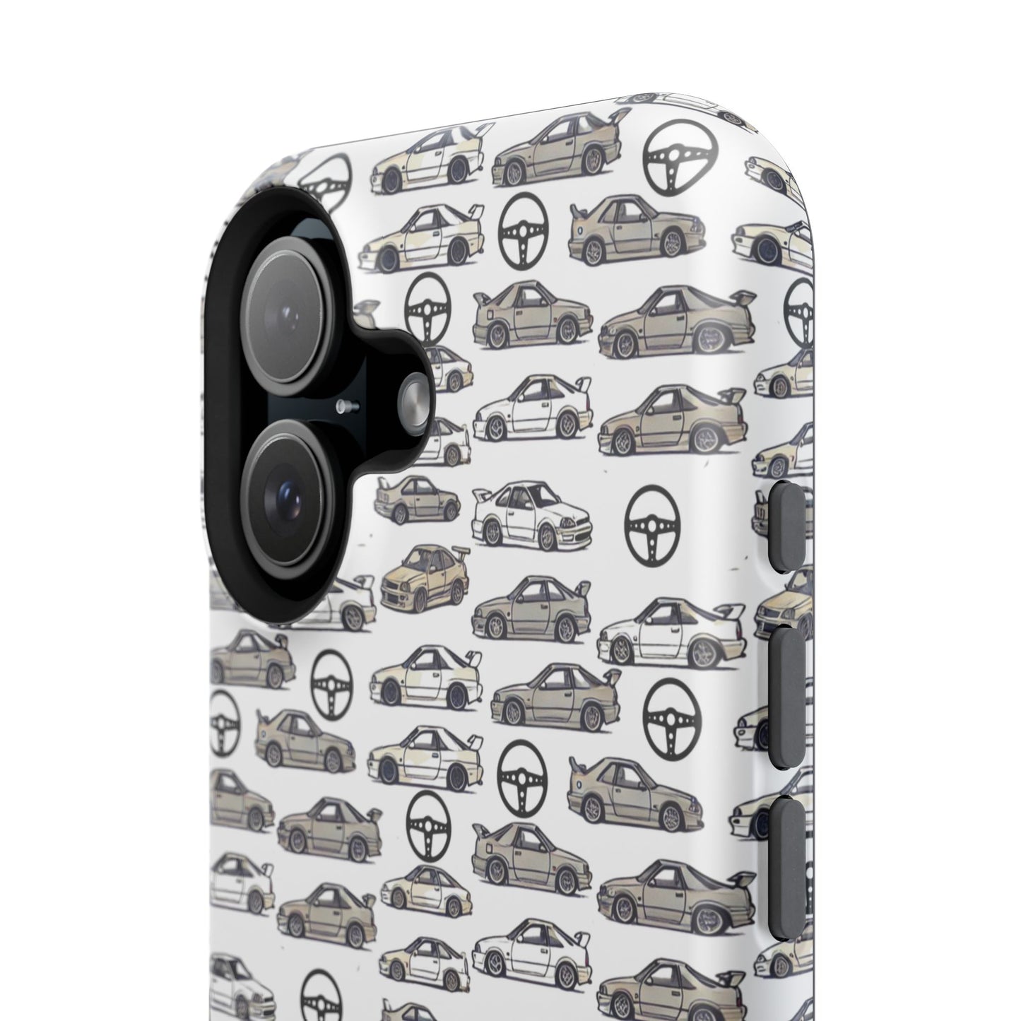 JDM Car pattern - Impact-Resistant Cases