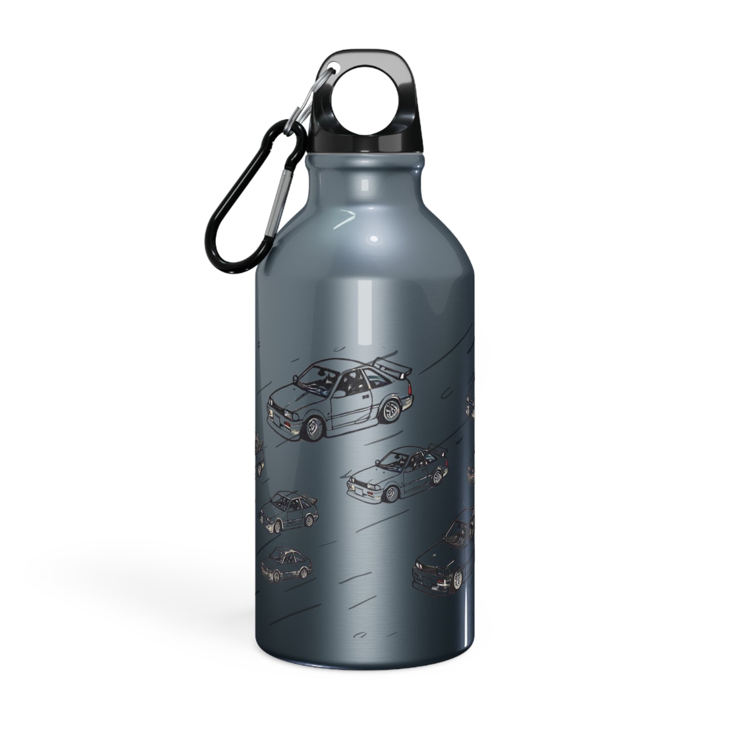 Sports Bottle - Vintage Oregon Old Race Car Design