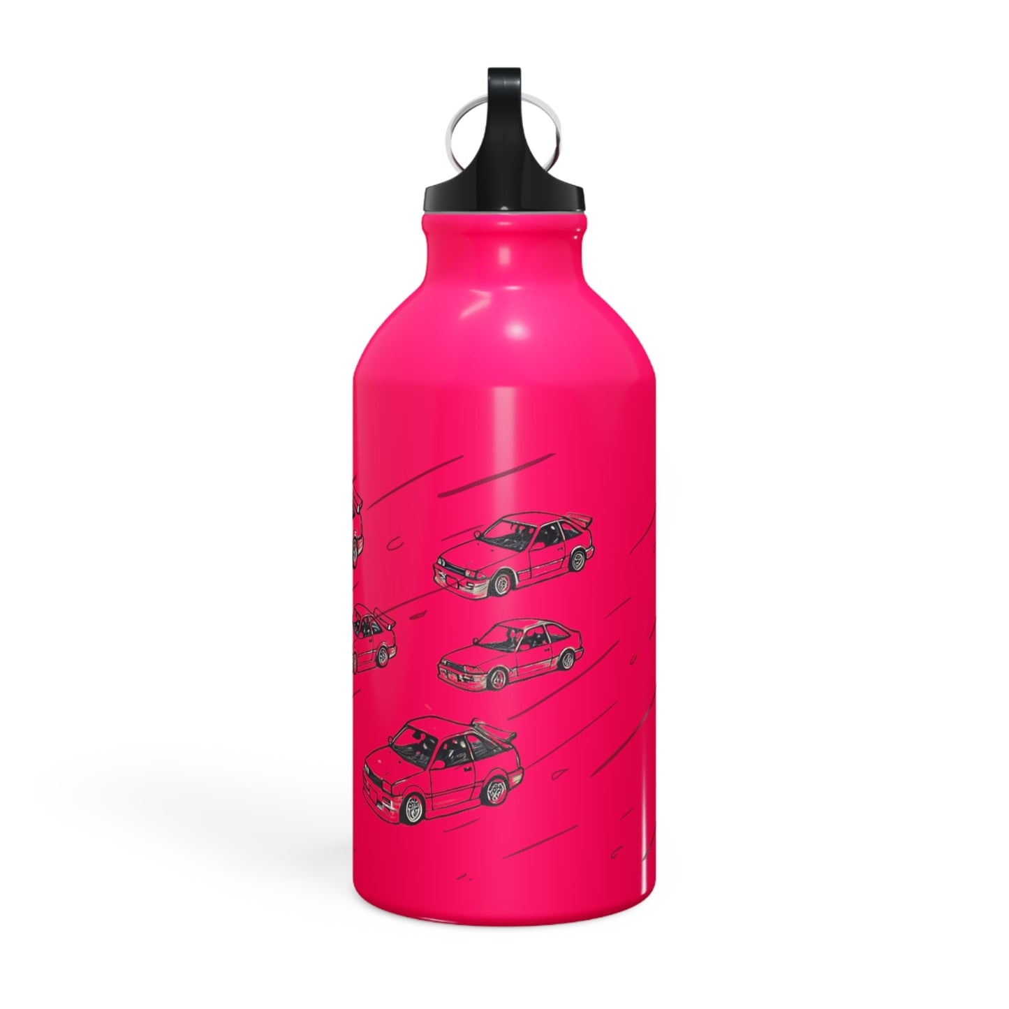 Sports Bottle - Vintage Oregon Old Race Car Design