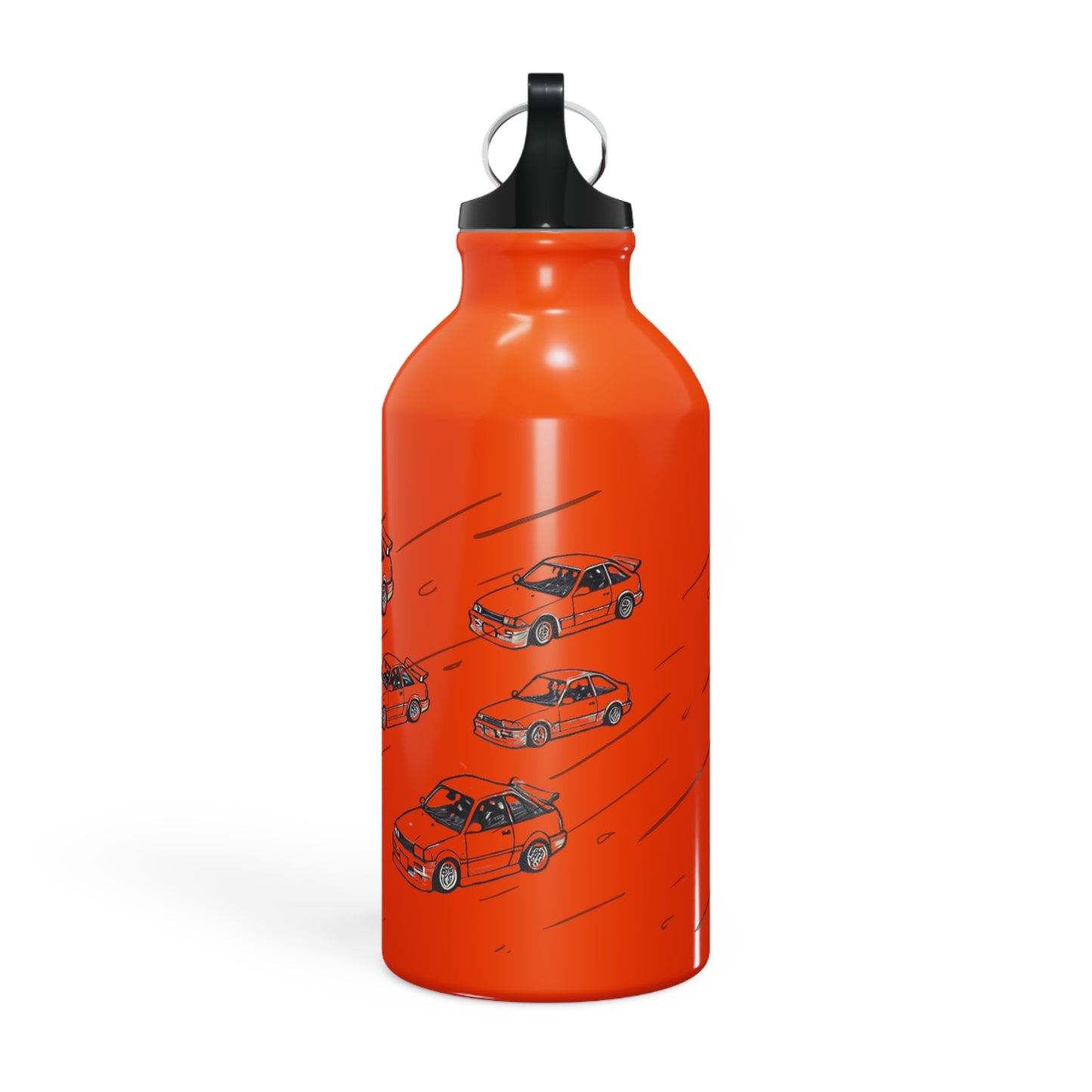 Sports Bottle - Vintage Oregon Old Race Car Design