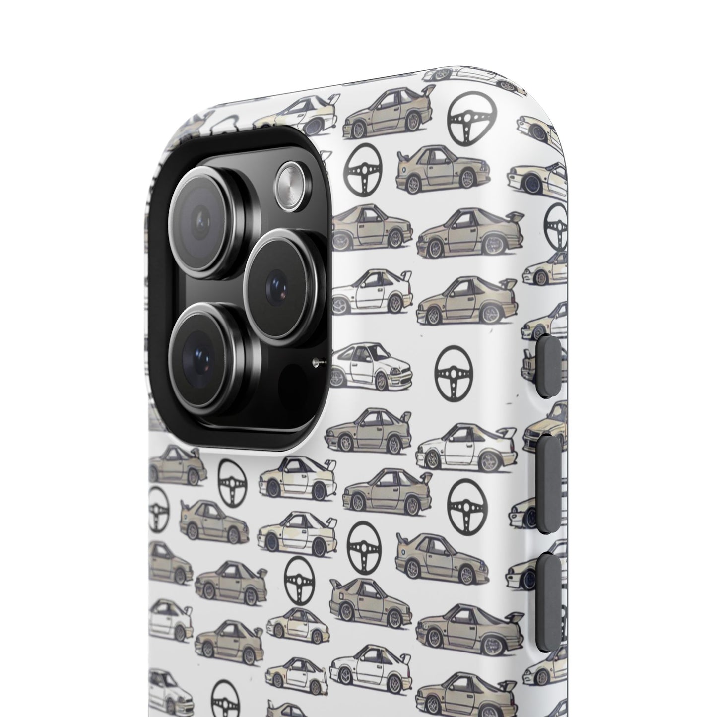 JDM Car pattern - Impact-Resistant Cases