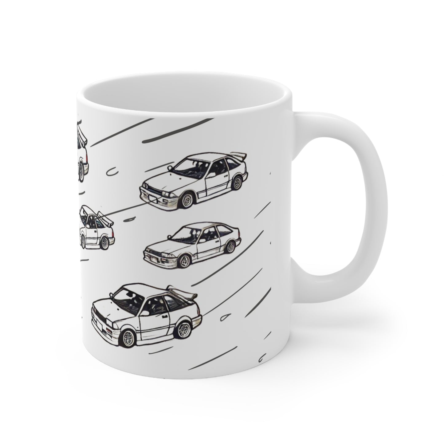 Mug - Simple Car Design Coffee Cup 11oz/15oz